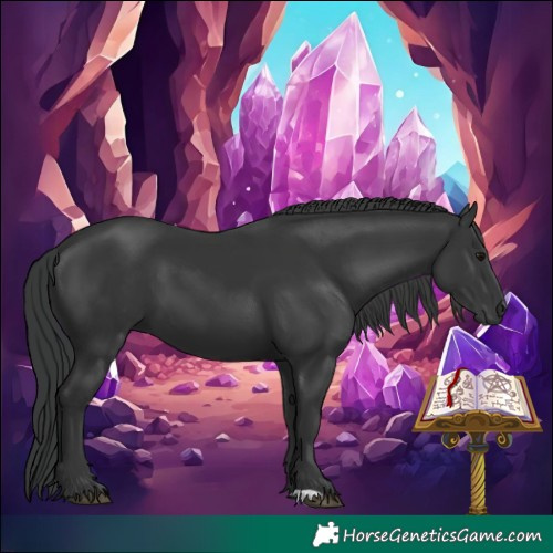 Horse Color:Black 
