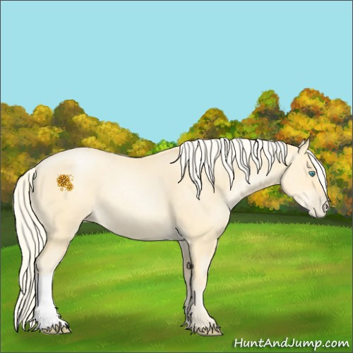 Horse Color:Palomino Pearl 