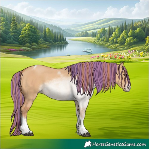 Horse Color:Painted Red Dun Sabino Tobiano 