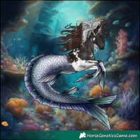 Horse Color:Platinum White Spotted Midnight Chocolate Brown Dun Tobiano 