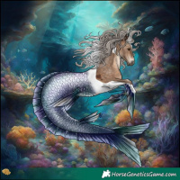 Horse Color:Silver Brown Dun Tobiano