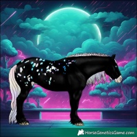 Horse Color:Nacre White Spotted Silver Buckskin Pearl Dun Sabino Splash Appaloosa Rabicano 
