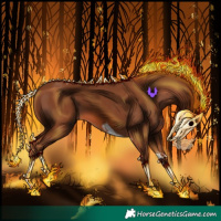 Horse Color:Chestnut Tobiano 