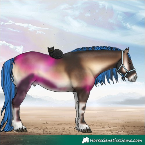 Horse Color:Painted Liver Red Onyx 