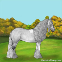 Horse Color:Silver Brown Chinchilla Roan Dun Tobiano