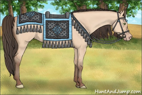 Horse Color:Amber Champagne Dun 