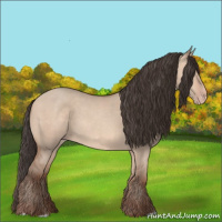 Horse Color:Amber Champagne Dun 