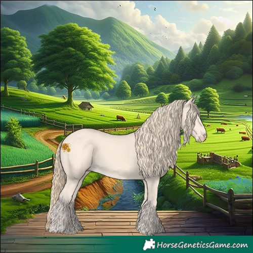 Horse Color:Perlino 