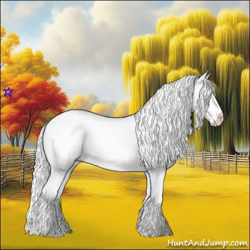 Horse Color:Cremello Dun 