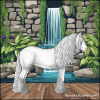 Horse Color:Silver Perlino Dun 