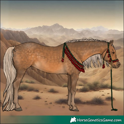 Horse Color:Chocolate Palomino