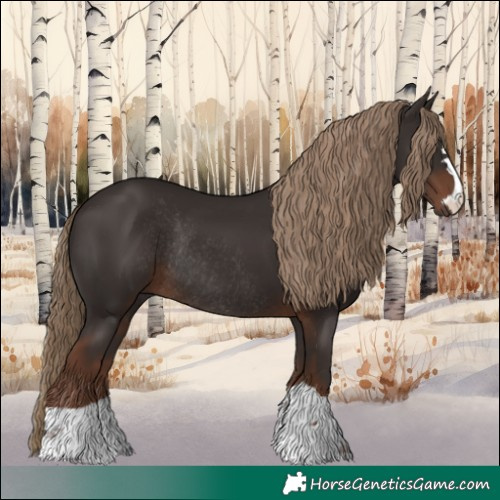 Horse Color:Liver Chestnut Rabicano 