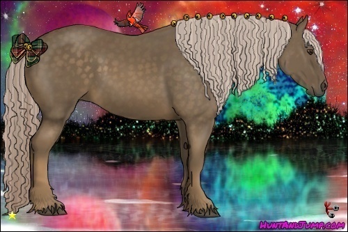 Horse Color:Chocolate Palomino 