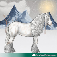 Horse Color:White Spotted Liver Red Dun Roan Pearl Mushroom Splash Appaloosa