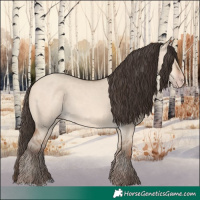 Horse Color:Amber Champagne Dun 