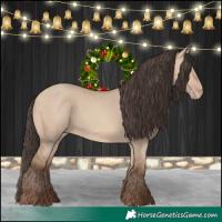 Horse Color:Amber Champagne Dun 