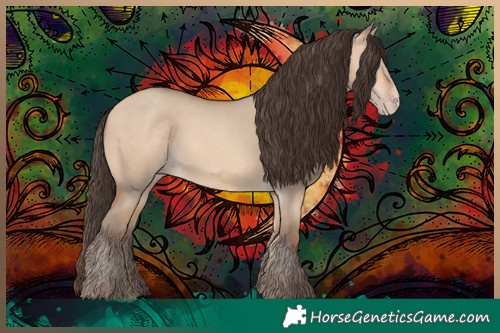 Horse Color:Amber Champagne Dun