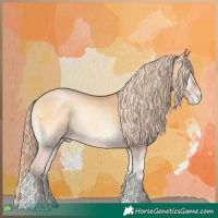Horse Color:Red Onyx Roan Pearl 