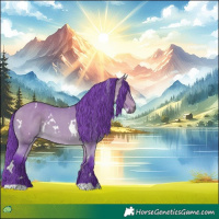 Horse Color:Watercolor White Spotted Buckskin 