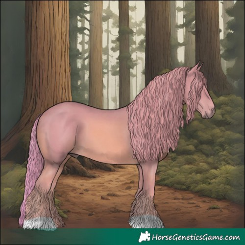 Horse Color:Watercolor Chestnut 