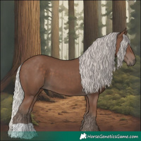 Horse Color:Silver Black