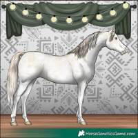 Horse Color:Smoky Black Pearl Sabino