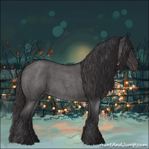 Horse Color:Smoky Blue Roan