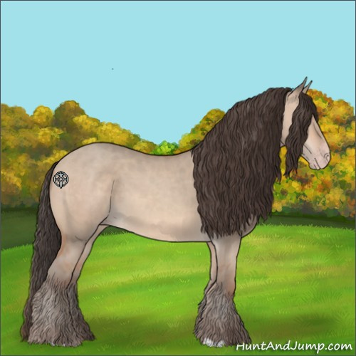 Horse Color:Amber Champagne Dun 