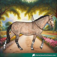Horse Color:Bay Dun  and Brown Dun 