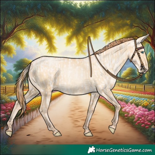 Horse Color:Perlino Dun  and Buckskin Pearl Dun 