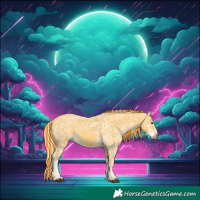 Horse Color:Void Painted Palomino Ice 