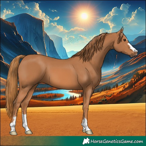 Horse Color:Chestnut 