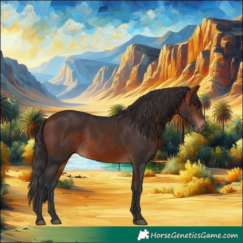 Horse Color:Bay 