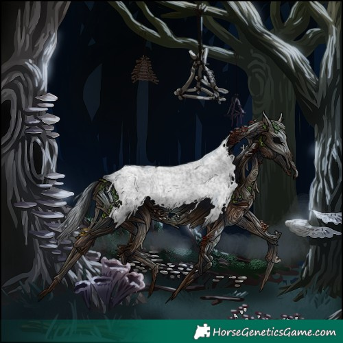 Horse Color:Blue Chinchilla Ice Roan  and Blue Ice Roan Splash 