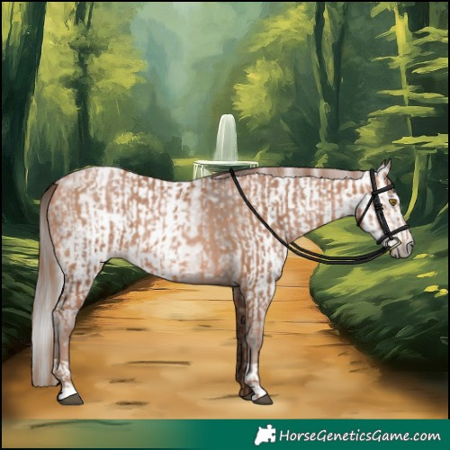 Horse Color:Bay Pearl  and Gray Bay Pearl 