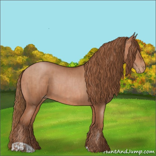 Horse Color:Brown Pearl and Brown Pearl