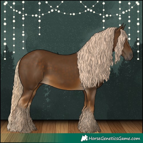 Horse Color:Chocolate Palomino