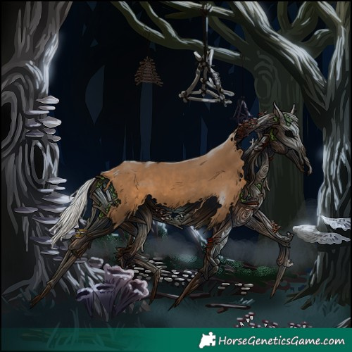 Horse Color:Silver Buckskin 