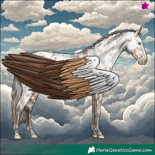 Horse Color:Amber Cream Champagne Appaloosa  and Gray Amber Cream Champagne Appaloosa 