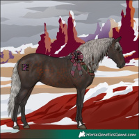 Horse Color:Silver Brown