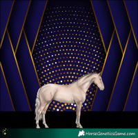 Horse Color:Gold Cream Champagne Pearl  and Gold Cream Champagne Pearl 