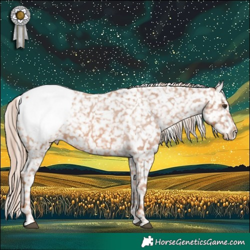 Horse Color:Chestnut Appaloosa 