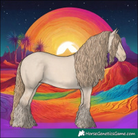Horse Color:Perlino Dun 