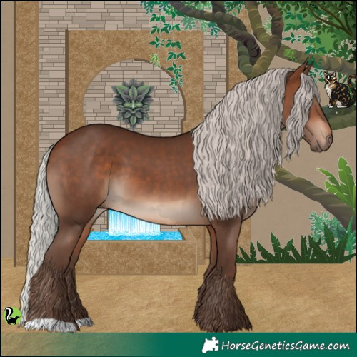 Horse Color:Silver Brown 