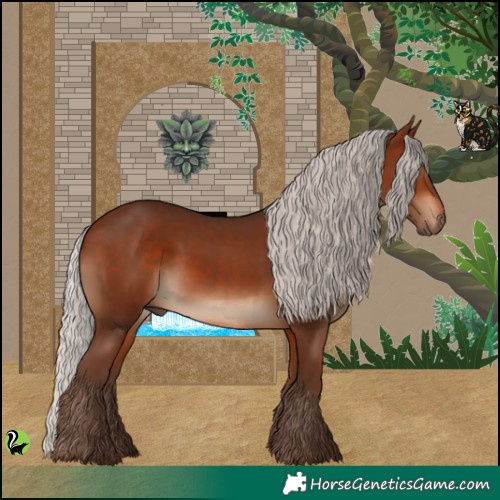 Horse Color:Silver Bay 