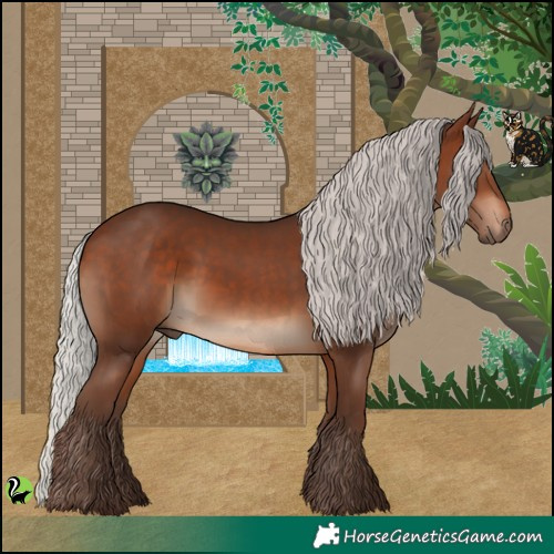 Horse Color:Silver Brown 