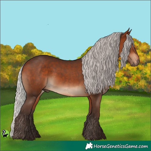 Horse Color:Silver Brown 