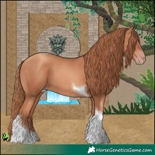 Horse Color:Gold Champagne Tobiano 