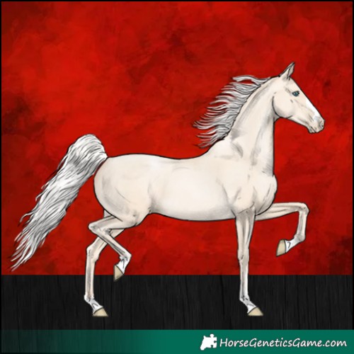 Horse Color:Silver Sable Cream Champagne Pearl 