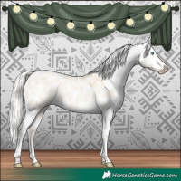 Horse Color:Silver Amber Champagne Pearl Dun Tobiano Blanket Rabicano  and Silver Amber Champagne Pearl Dun Tobiano Blanket Rabicano 